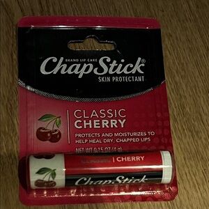 ChapStick Classic Cherry Lip Balm New